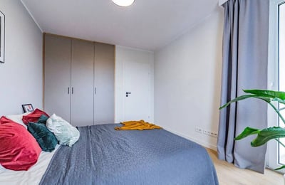 Аренда стильной 2-комнатной квартиры, 42 м², во Вроцлаве, Польша